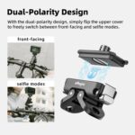 aMagisn Mini Quick Release Mount for Sports Cameras, 2-claw Main Body - Imagen 5