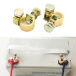 Thickened Copper Battery Clip Automotive Battery Stake Multi-Function Connector, 1pair - Imagen 2