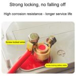 Thickened Copper Battery Clip Automotive Battery Stake Multi-Function Connector, 1pair - Imagen 4