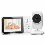 3.2 inch LCD Wireless Video Baby Monitor 2 Way Audio Talk Night Vision Surveillance Security Camera, UK Plug