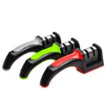 Afilador de cuchillos de cerámica con mango cuadrado, Knife Sharpener (Grey), Knife Sharpener (Green), Knife Sharpener (Red) - Imagen 3