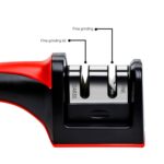 Afilador de cuchillos de cerámica con mango cuadrado, Knife Sharpener (Grey), Knife Sharpener (Green), Knife Sharpener (Red) - Imagen 4