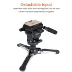YUNTENG VCT-588 Camera Monopod 65-166cm Aluminum Alloy DSLR Tripod Stand With Hydraulic Ball Head - Imagen 3