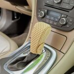 Universal Car Gearshift Cover Interior Accessories, Automatic Transmission Beige