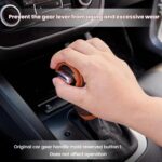 Universal Car Gearshift Cover Interior Accessories, T-type Gray - Imagen 7