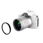 D5 HD WiFi Digital Camera 64MP Dual Camera Night Vision Photography Video DV, Standard+Macro Lens