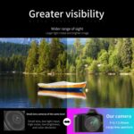D5 HD WiFi Digital Camera 64MP Dual Camera Night Vision Photography Video DV, Standard+Microphone - Imagen 15
