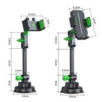 Car Powerful Suction Cup Cell Phone Holder Front Glass Navigation Mount - Imagen 3