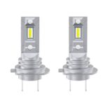 2pcs Mini 1:1 Direct Plug Car LED Headlight Bulb, H7