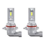 2pcs Mini 1:1 Direct Plug Car LED Headlight Bulb, 9006