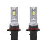 2pcs Mini 1:1 Direct Plug Car LED Headlight Bulb, P13W