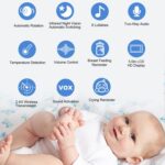 5 inch 1080P HD Baby Watcher Baby Monitor Camera, US Plug - Imagen 3