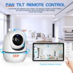 5 inch 1080P HD Baby Watcher Baby Monitor Camera, EU Plug - Imagen 4