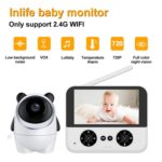 4.3 Inch IPS HD Display 720P Baby Monitor, AU Plug - Imagen 2