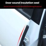 Car B-pillar Waterproof Anti-collision Sound Insulation Sealing Strip, 1.6m Car Adhesive Type - Imagen 5
