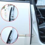 Car B-pillar Waterproof Anti-collision Sound Insulation Sealing Strip, 1m Card Slot Type - Imagen 6
