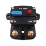 Car Audio Recovery Fuse Switch Current Short Circuit Overload Protection Circuit Breaker, 50A