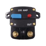 Car Audio Recovery Fuse Switch Current Short Circuit Overload Protection Circuit Breaker, 100A