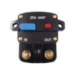 Car Audio Recovery Fuse Switch Current Short Circuit Overload Protection Circuit Breaker, 250A