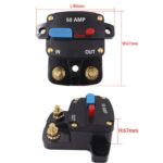 Car Audio Recovery Fuse Switch Current Short Circuit Overload Protection Circuit Breaker, 150A - Imagen 3