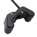 Motorcycle Headlight Auxiliary Light Horn Switches Aluminum Alloy Five-position Faucet Switches with Light, Plastic Five-position - Imagen 3