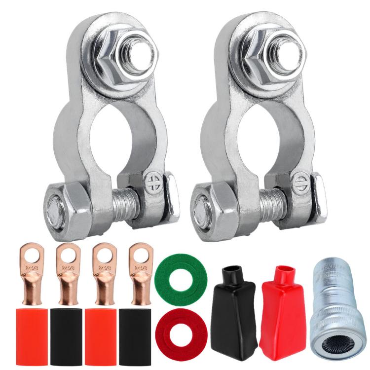TBD0605948003.jpg M8 RV Yacht Battery Zinc Alloy Battery Terminal Wiring Clip, 2x3/8 inch With Brush - Imagen 1