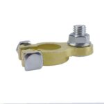M10 RV Yacht Battery Zinc Alloy Battery Terminal Wiring Clip, Set 2 With Brush - Imagen 6
