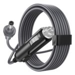 Mini Car Charger Cigarette Lighter To DC5.5 x 2.1mm Car Waterproof Power Cable, EDUP EP-SK0101 3m