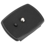 Placa de liberación rápida de 42,5 mm para trípode, adaptador para smartphone o cámara DSLR