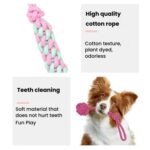 Pet Knot Chewing Toy Combination Set, 5pcs /Set Polypropylene Model 435 - Imagen 3
