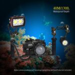 Sea Frogs SL-21 3500 Lumen 40m/130ft Waterproof Video Light For Diving Photo, SL-21 - Imagen 2