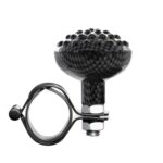 Car Steering Wheel Booster Non-Slip One-Handed Turning Assistant Ball, Carbon Fiber Pattern-Massage Model