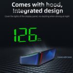 M2 Universal Cars HUD Head-up Display GPS HD Speedometer, MPH - Imagen 6