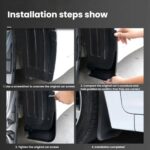 Car Tire Soft Rubber Mudguard For BMW, MINI Countryman Cooper R60 2010-2016 - Imagen 5
