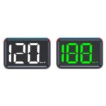 X1 Smart HUD Head-up Display Car GPS Speed Display HD Head-up Display, KM/H - Imagen 2