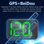 X1 Smart HUD Head-up Display Car GPS Speed Display HD Head-up Display, MPH - Imagen 7