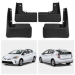 For 2010-2015 Toyota Prius Car Tire Soft Rubber Mudguard - Imagen 2