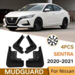 For 2020-2021 Nissan Sentra Car Tire Soft Rubber Mudguard - Imagen 2