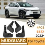 For 2022 Toyota BZ4X Car Tire Soft Rubber Mudguard - Imagen 2