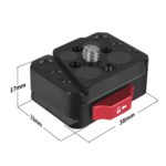 V-Mount Quick Release Plate Quick Release Kit Sports Camera Mount - Imagen 3