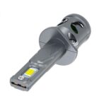 2pcs Direct Plug Mini LED Car Headlight Bulb With Fan Cooling - Imagen 2