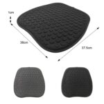 Car Office Gel Cooling Breathable Chair Cushions, 37.5x38x1cm - Imagen 2