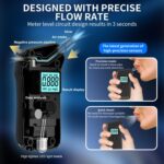 Digital Display Blow-type High-precision Alcohol Tester, 806 - Imagen 4