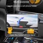 F4505 Car Triple-Head Rotatable Fan Auto 3-Way Folding Fan, Cigarette Lighter Port 24V - Imagen 8