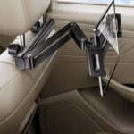 Telescopic Car Rear Pillow Phone Tablet Holder 3-Section Folding Headrest Bracket, 3-Section - Imagen 2