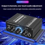 Car Home Stereo Mini Amplifier, AK270 With DC Line - Imagen 3