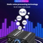 Car Home Stereo Mini Amplifier, AK270 With DC Line - Imagen 4