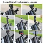 Sunnylife ZJ846 Sports Camera Universal Mount Motorcycle Windshield Clip, ZJ846 - Imagen 2