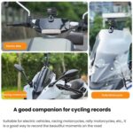 Sunnylife ZJ846 Sports Camera Universal Mount Motorcycle Windshield Clip, ZJ846 - Imagen 3