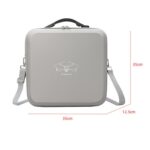 For DJI Mavic 4 Pro Fly More Combo / Creator Combo Carrying Case Durable PU Crossbody Shoulder Bag, Shoulder Bag Gray - Imagen 8
